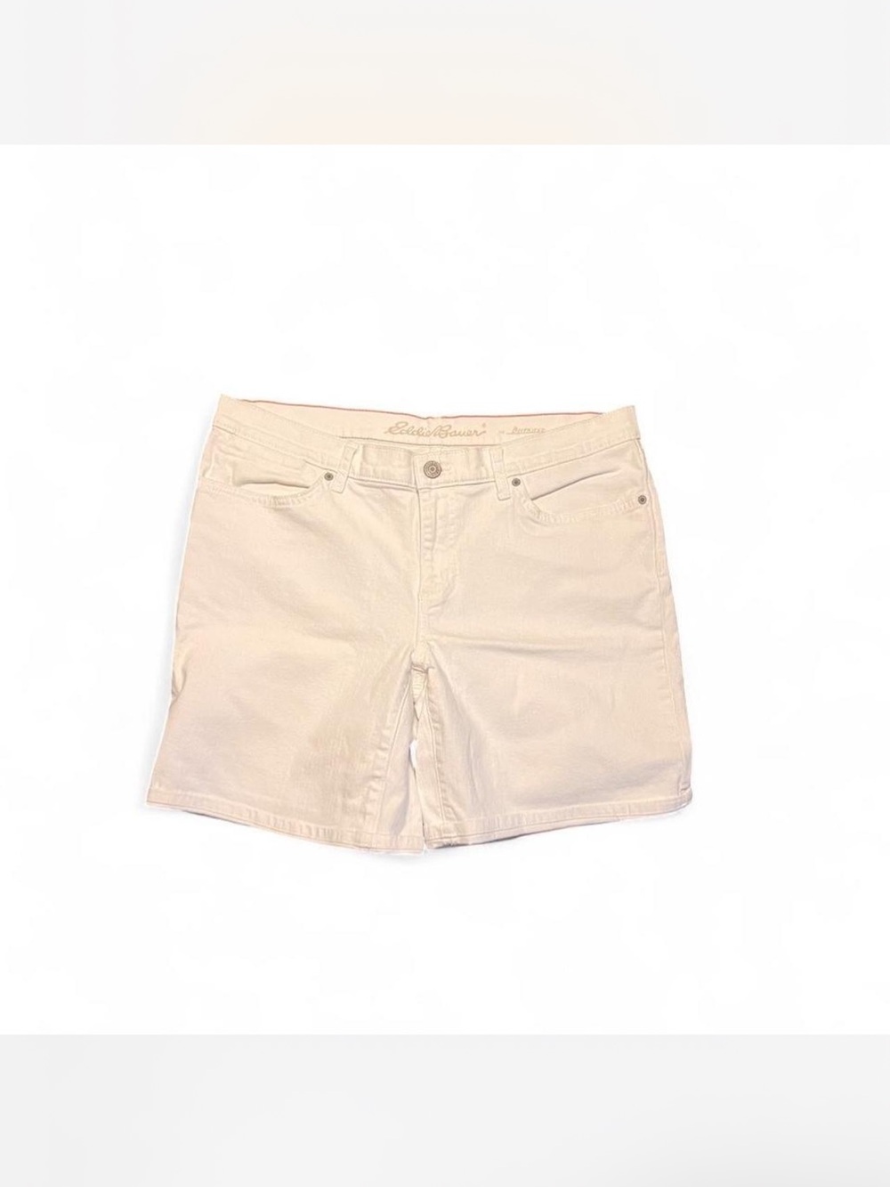 Outdoor Granola Girl Eddie Bauer Boyfriend Jean Shorts